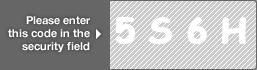 captcha code for visual authentication  number 5 letter S number 6 letter H