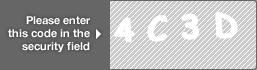 captcha code for visual authentication  number 4 letter C number 3 letter D