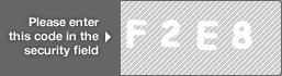 captcha code for visual authentication  letter F number 2 letter E number 8